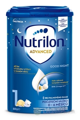 Nutrilon Advanced 1 Good Night počiatočná mliečna dojčenská výživa v prášku (0-6 mesiacov) 1x800 g