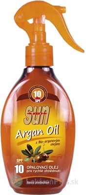 SUN ARGAN OIL opaľovací OLEJ SPF 10 1x200 ml