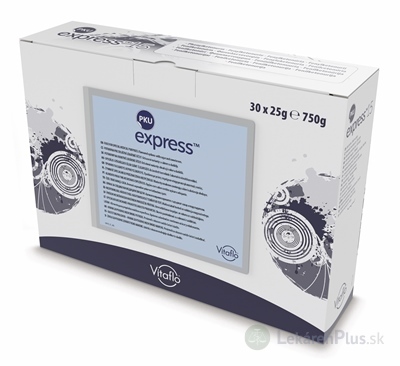 PKU EXPRESS 15 Unflavored plv (Fenylketonúria) (inov. 2022) 30x25 g (750 g)