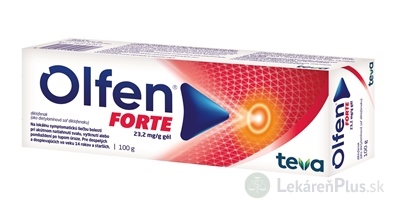 Olfen FORTE 23,2 mg/g gél gel (tuba Al) 1x100 g