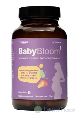 Mumo BabyBloom 1 cps (pred počatím a pre tehotné ženy 1.trimester) 1x60 ks
