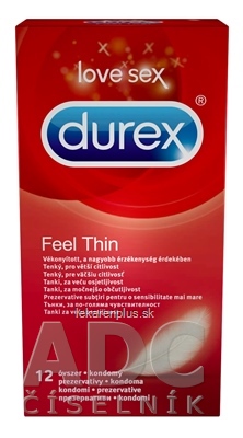 DUREX Feel Thin Classic kondóm 1x12 ks