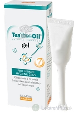 Dr. Müller Tea Tree Oil GÉL vaginálny, tuba s aplikátorom 7x7,5 ml