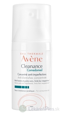 AVENE CLEANANCE COMEDOMED koncentrovaná starostlivosť, akné, 1x30 ml
