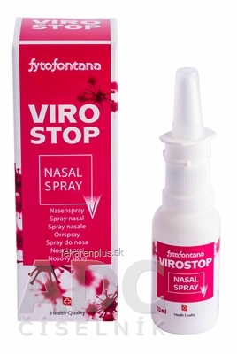 fytofontana VIROSTOP nasal spray nosový sprej (inov.2022) 1x20 ml