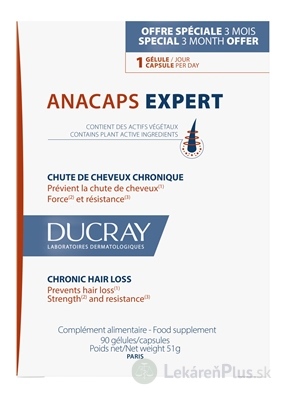 DUCRAY ANACAPS EXPERT cps 1x90 ks