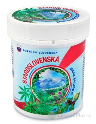 Dobré z SK STAROSLOVENSKÁ chladivá masť masážny prípravok 1x250 ml