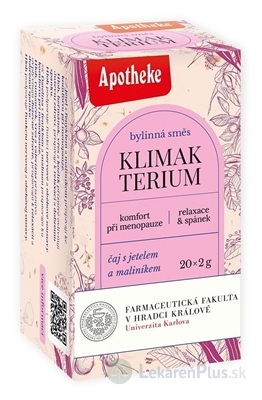 APOTHEKE FARMA KLIMAKTÉRIUM bylinná zmes, čaj v nálevových vreckách 20x2 g (40 g)