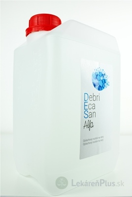 DebriEcaSan Alfa oplachový roztok na rany 1x5 l