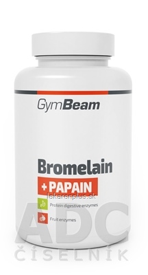 GymBeam Bromelain + Papain cps 1x90 ks