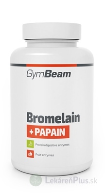 GymBeam Bromelain + Papain cps 1x90 ks