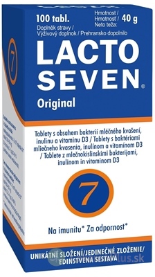 Vitabalans LACTOSEVEN tbl 1x100 ks