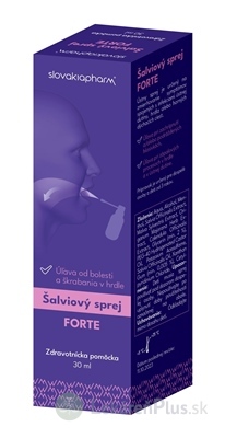 Slovakiapharm Šalviový sprej FORTE 1x30 ml