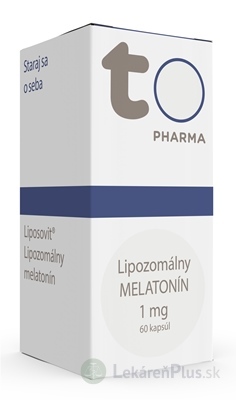 TOTO Lipozomálny MELATONÍN 1 mg cps 1x60 ks