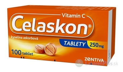 Celaskon tablety 250 mg tbl (fľ.skl.hnedá) 1x100 ks