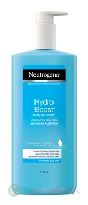 NEUTROGENA Hydro Boost BODY GEL CREAM ultrahydratačný telový krém 1x400 ml