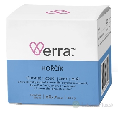 Verra HORČÍK cps 1x60 ks