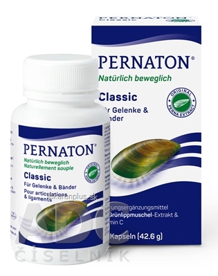 PERNATON Classic cps výťažok zo slávky, s vitamínom C, 1x90 ks
