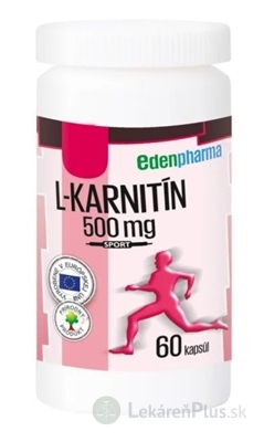EDENPharma L-KARNITIN 500 mg cps 1x60 ks