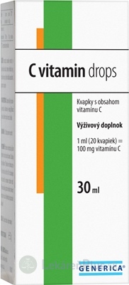 GENERICA C vitamin drops 1x30 ml