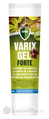 VIRDE VARIX GEL FORTE gaštanový gél s rutínom 1x100 ml