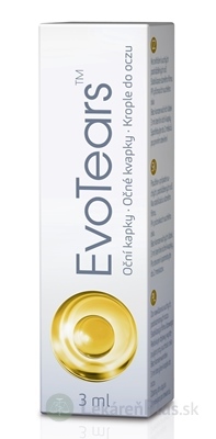 EvoTears očné kvapky 1x3 ml