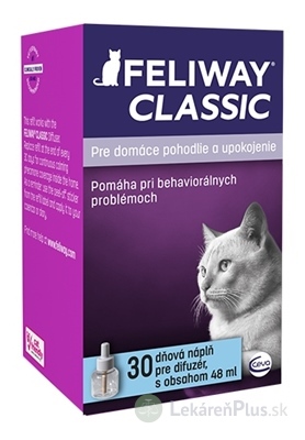 FELIWAY CLASSIC náplň pre difúzer na upokojenie pre mačky 1x48 ml