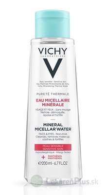 VICHY PURETE THERMALE MINERAL Micelárna voda sensitive 1x200 ml