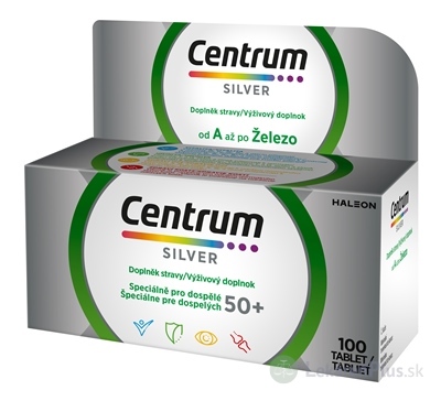 Centrum Silver tbl (inov. 09/2023) 1x100 ks