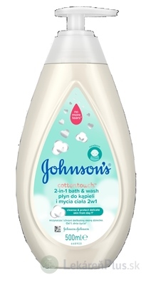 Johnsons Cottontouch kúpeľ a umývací gél 2v1 1x500 ml