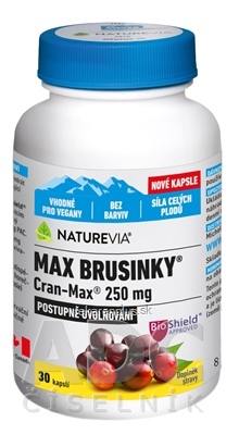 NATUREVIA MAX BRUSNICE Cran-Max 250 mg cps 1x30 ks