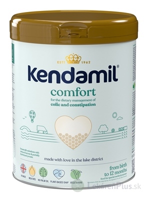 KENDAMIL Comfort dojčenská výživa na diétny režim (od narodenia do 12. mesiacov) 1x800 g