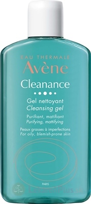 AVENE CLEANANCE Čistiaci gél (inov. 2020)  bez mydla, mastná pleť 1x200 ml