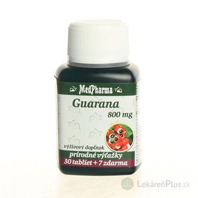 MedPharma GUARANA 800MG tbl 30+7 zadarmo (37 ks)