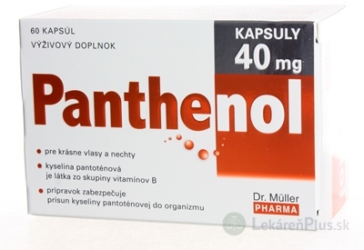 Dr. Müller PANTHENOL 40 MG cps 1x60 ks