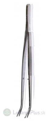 PINZETA ZUBNÁ - lomená 16 cm (99-1026) 1x1 ks