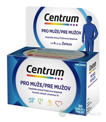 Centrum pre mužov tbl (inov. 09/2023) 1x30 ks