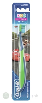 Oral-B KIDS CARS/FROZEN 3+ Extra Soft detská zubná kefka (3 - 5 rokov) 1x1 ks