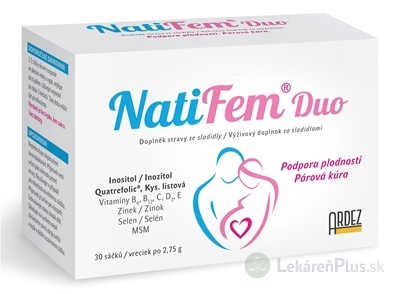 NatiFem Duo vo vreckách 1x30 ks