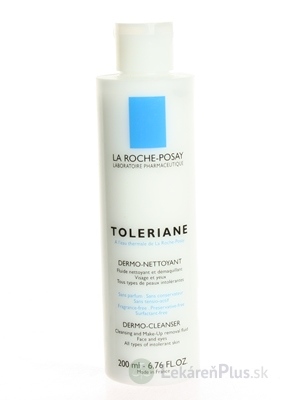 LA ROCHE-POSAY TOLERIANE DERMO-NETTOYANT odličovacia čistiaca emulzia na tvár a oči (0007170143) 1x200 ml