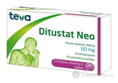 Ditustat Neo filmom obalené tablety tbl flm 60 mg (blis.PVC/PVDC/Al) 1x20 ks
