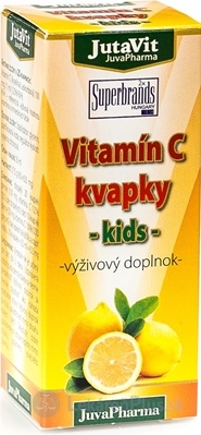 JutaVit Vitamín C kvapky - kids 1x30 ml