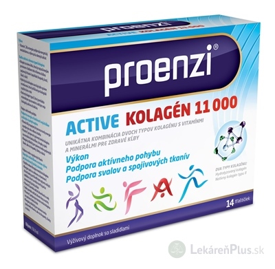 Proenzi ACTIVE KOLAGÉN 11 000 fľaštičky 1x14 ks