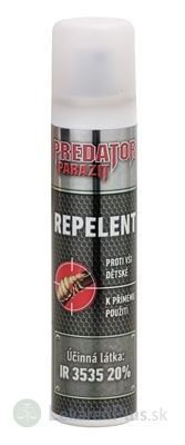 PREDATOR PARAZIT Repelent proti vši detskej sprej 1x100 ml