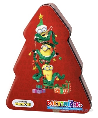 TEREZIA RAKYTNÍČEK+ želatínky MIMONI Vianočný stromček 2025  (limitovaná edícia) 1x50 ks