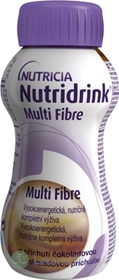 Nutridrink Multi Fibre s čokoládovou príchuťou 24x200 ml (4800 ml)