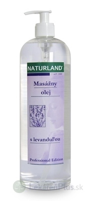 NATURLAND MASÁŽNY OLEJ S LEVANDUĽOU 1x1000 ml