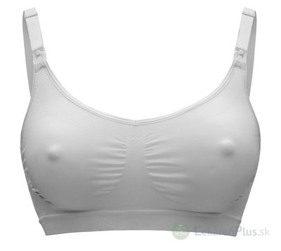 Medela Tehotenská a dojčiaca podprsenka Keep Cool veľkosť M, biela 1x1 ks