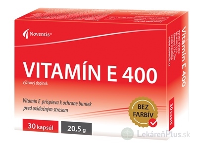 Noventis Vitamín E 400 cps 1x30 ks