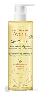 AVENE XeraCalm A.D Relipidačný umývací olej pre suchú kožu so sklonom k atopickému ekzému 1x400 ml